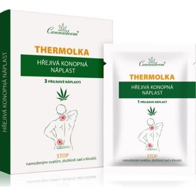 Cannaderm Thermolka plaster rozgrzewający 3 szt.