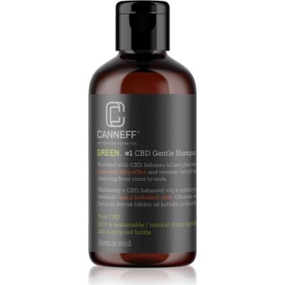 Canneff Green CBD Gentle Shampoo szampon regenerujący do nabłyszczania i zmiękczania włosów 200 ml