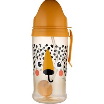 Canpol babies BabiesBoo Sport Cup butelka sportowa ze słomką z odważnikiem Gepard 350 ml