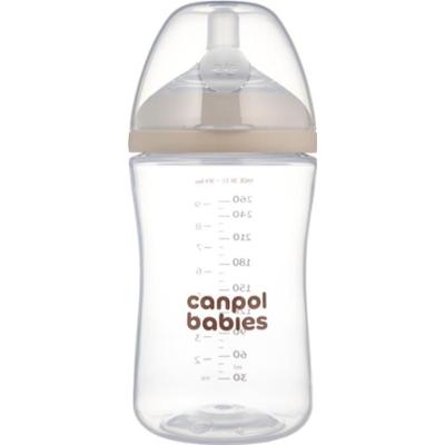 Canpol babies Natural Shape butelka antykolkowa 3m+ 260 ml