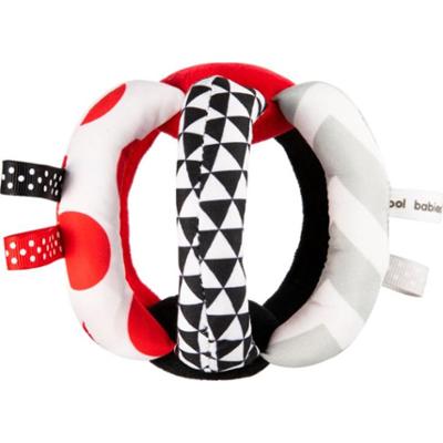 Canpol babies Sensory piłka kontrastowa z grzechotką 0m+ 1 szt.