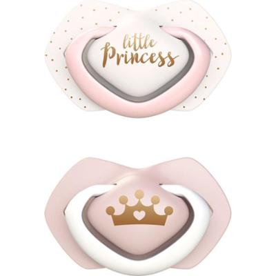 Canpol babies Royal Baby A 0-6 m smoczek Pink 2 szt.