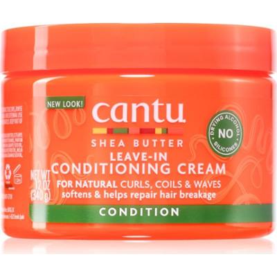 CANTU Shea Butter Leave-In Conditioning Cream odżywka bez spłukiwania do włosów kręconych i falowanych 340 g