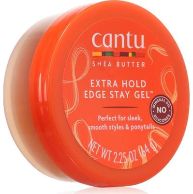 CANTU Shea Butter Extra Hold Edge żel utrwalający do włosów kręconych i falowanych z masłem shea 67 ml