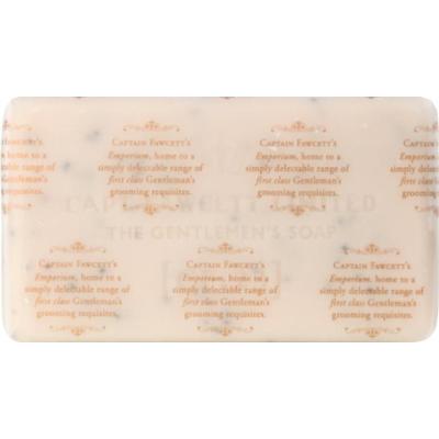 Captain Fawcett Expedition Reserve mydło oczyszczające do twarzy z efektem peelingu 165 g