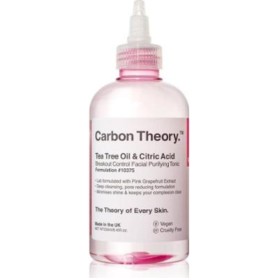 Carbon Theory Tea Tree Oil & Citric Acid tonik głęboko oczyszczający do skóry z problemami 250 ml