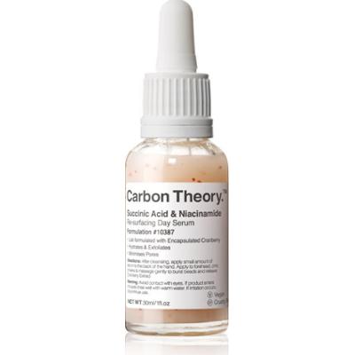 Carbon Theory Succinic Acid & Niacinamide serum odnawiające do twarzy do skóry problemowej 30 ml