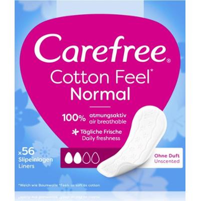 Carefree Cotton wkładki higieniczne 56 szt.
