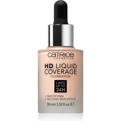 Catrice HD Liquid Coverage podkład odcień 002 Porcelain Beige 30 ml