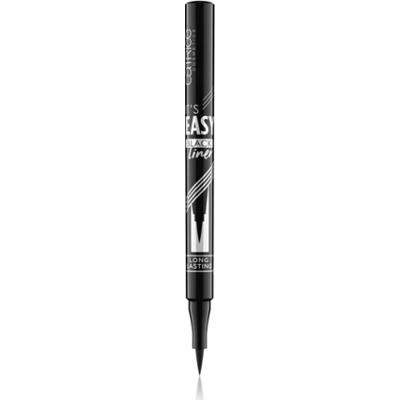 Catrice It's Easy Black Liner eyeliner w płynie odcień 010 BLACKEST BLACK 1 ml