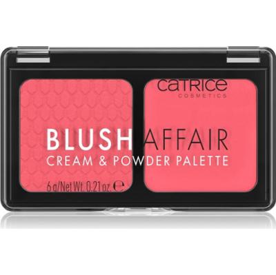 Catrice Blush Affair róż do policzków duo odcień 010 Stunning Strawberry 6 g