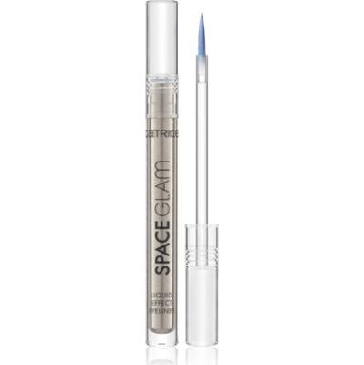 Catrice Space Glam eyeliner w płynie z brokatem odcień 010 Moonstone Metallic 1.4 ml