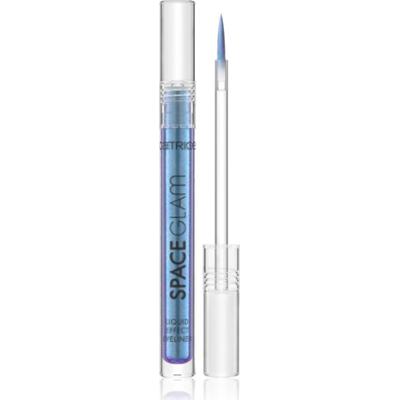 Catrice Space Glam eyeliner w płynie z brokatem odcień 030 Cosmic Chrome 1.4 ml