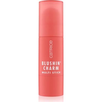 Catrice Blushin' Charm Multi Stick róż do policzków z rozświetlaczem w sztyfcie odcień 020 Coral Cutie 5.5 g