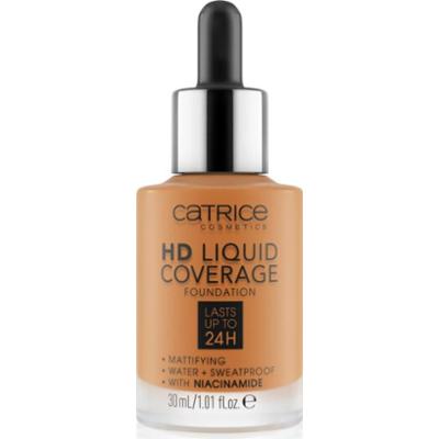 Catrice HD Liquid Coverage podkład odcień 082 Warm Caramel 30 ml