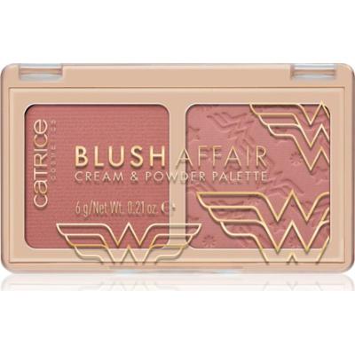 Catrice Wonder Woman róż do policzków duo odcień 020 Powerfull Together 6 g