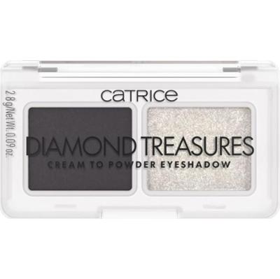 Catrice Diamond Treasures duo cienie do powiek odcień 030 Smokey Diamond 2.8 g