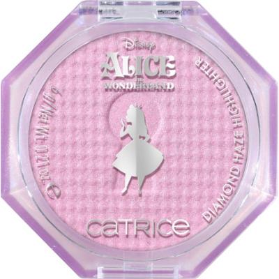 Catrice Disney Alice in Wonderland kompaktowy rozświetlacz pudrowy z efektem multichromatycznym odcień C01 Dream Bigger! 6 g