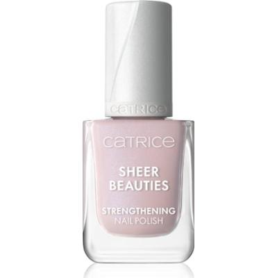 Catrice Sheer Beauties Strengthening Nail Polish wzmacniający lakier do paznokci odcień 030 Barely Blushed 10.5 ml