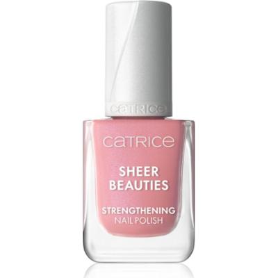 Catrice Sheer Beauties Strengthening Nail Polish wzmacniający lakier do paznokci odcień 050 Peonies, Please! 10.5 ml