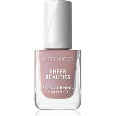 Catrice Sheer Beauties Strengthening Nail Polish wzmacniający lakier do paznokci odcień 070 Dusty Romance 10.5 ml