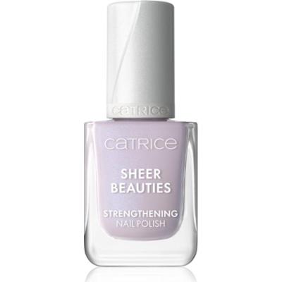 Catrice Sheer Beauties Strengthening Nail Polish wzmacniający lakier do paznokci odcień 080 Lavender Whispers 10.5 ml