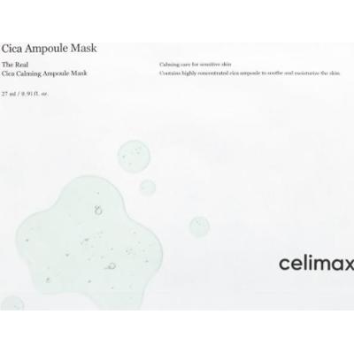 celimax The Real Cica maska hydrożelowa o intensywnym działaniu do łagodzenia 27 ml
