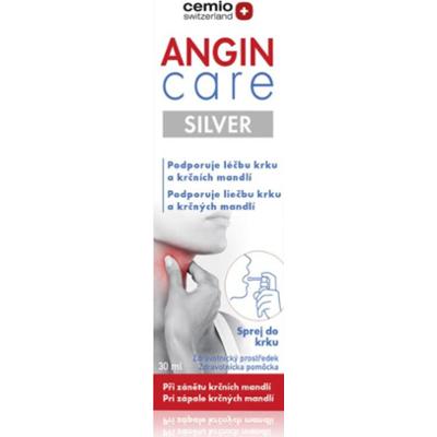 Cemio Angin Care Silver spray do ust przy bólu gardła 30 ml