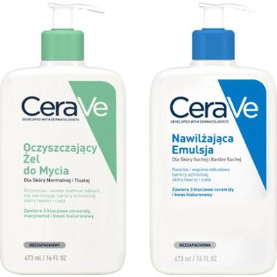 CeraVe Rutyna Pielęgnacyjna wygodne opakowanie do twarzy i ciała