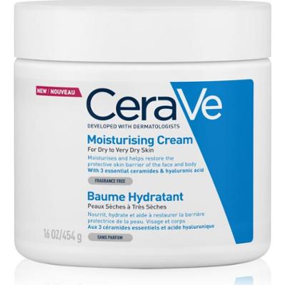 CeraVe Moisturizers nawilżający balsam do twarzy i ciała do skóry suchej i bardzo suchej 454 g