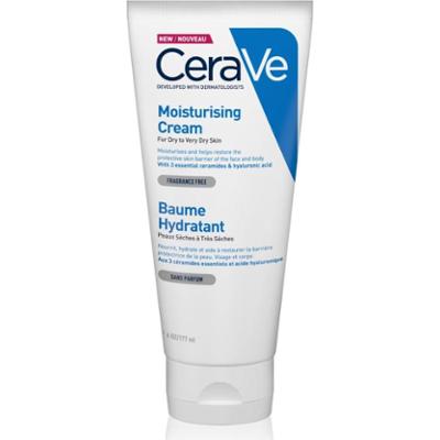 CeraVe Moisturizers nawilżający balsam do twarzy i ciała do skóry suchej i bardzo suchej 177 ml