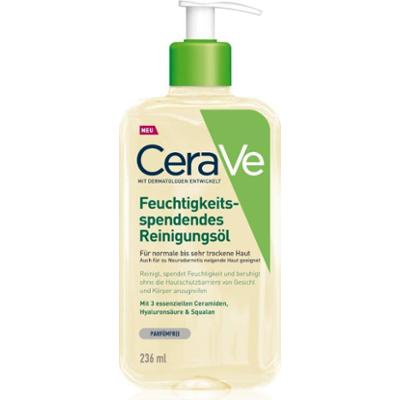 CeraVe Cleansers Hydrating Foaming Oil Cleanser olejek oczyszczający o działaniu nawilżającym 236 ml
