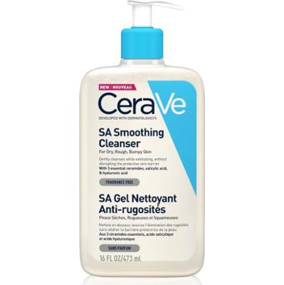 CeraVe Cleansers SA Smoothing Cleanser żel oczyszczający i zmiękczający do skóry suchej 473 ml