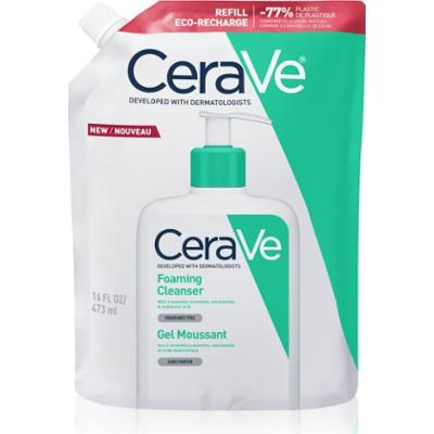 CeraVe Cleansers Foaming Cleanser pieniący się żel myjący dla skóry normalnej i tłustej 473 ml