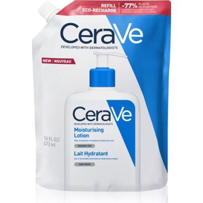 CeraVe Moisturizers Lotion mleczko nawilżające do twarzy i ciała do skóry suchej i bardzo suchej 473 ml