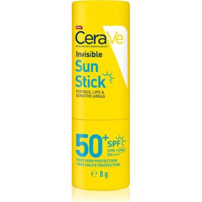 CeraVe Invisible Sun Stick SPF 50+ sztyft do opalania SPF 50+ 8 g