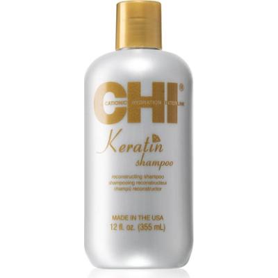 CHI Keratin szampon z keratyną do włosów suchych, trudno poddających się stylizacji 355 ml