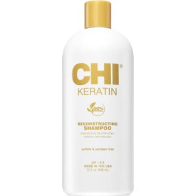 CHI Keratin szampon z keratyną do włosów suchych, trudno poddających się stylizacji 946 ml