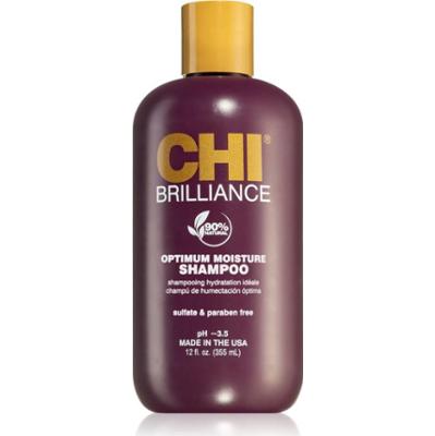 CHI Brilliance Optimum Moisture Shampoo szampon nawilżający do nabłyszczania i zmiękczania włosów 355 ml