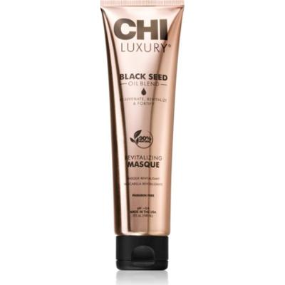 CHI Luxury Black Seed Oil Revitalizing Masque intensywnie pielęgnująca maseczka do włosów suchych i zniszczonych 148 ml