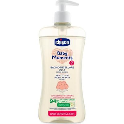 Chicco Baby Moments Sensitive szampon micelarny do ciała i włosów 500 ml