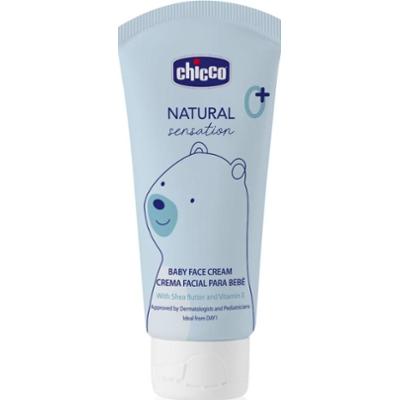 Chicco Natural Sensation Baby krem do twarzy dla dzieci od urodzenia 0+ 50 ml