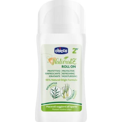 Chicco NaturalZ Protective & Refreshing Roll-on roll-on odstraszający komary 2 m+ 60 ml