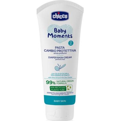 Chicco Protective Diaper Cream krem do codziennej pielęgnacji pupy dla dzieci od urodzenia 100 ml