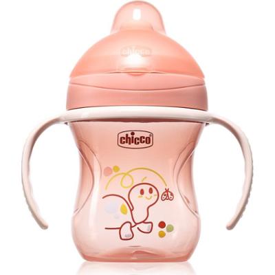 Chicco Training Cup 6m+ kubek treningowy z uchwytami Pink 200 ml