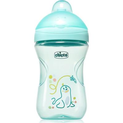 Chicco Advanced Cup 12m+ kubek treningowy ze słomką Teal 266 ml
