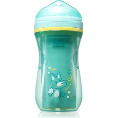 Chicco Active Cup 14m+ kubek treningowy Teal 266 ml
