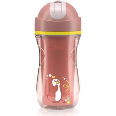 Chicco Sport Cup 14m+ kubek ze słomką Pink 266 ml