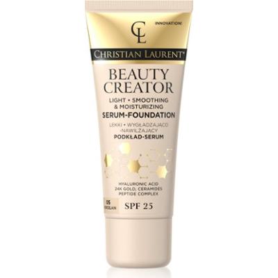 Christian Laurent Beauty Creator lekki podkład nawilżający SPF 25 odcień 05 Porcelain 30 ml