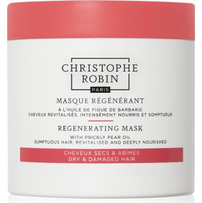 Christophe Robin Regenerating Mask with Prickly Pear Oil maseczka regenerująca do włosów suchych, zniszczonych i po zabiegach chemicznych 250 ml
